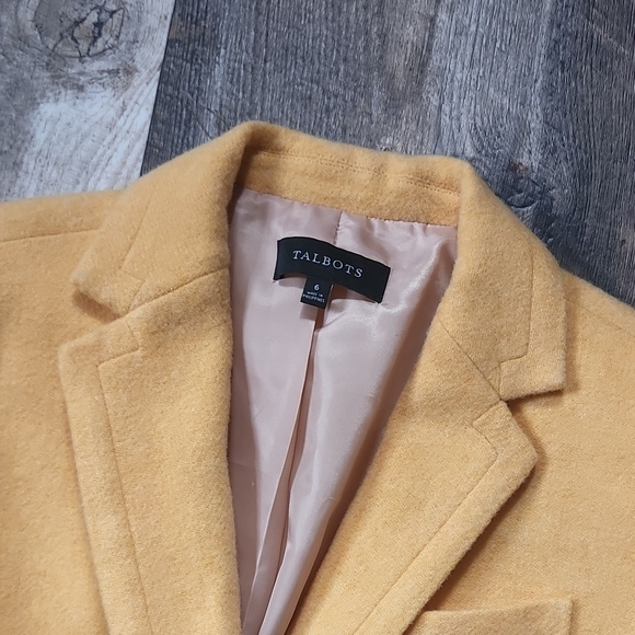Talbots Mustard Yellow Blazers & Suit Jackets - Picture 2 of 5